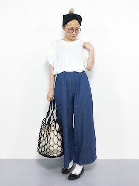 ひいこさん（レディース・154cm）の夏コーディネート