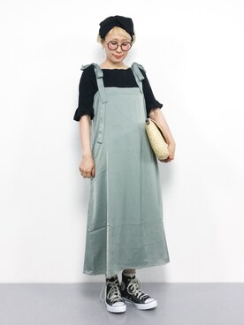 ひいこさん（レディース・154cm）の夏コーディネート