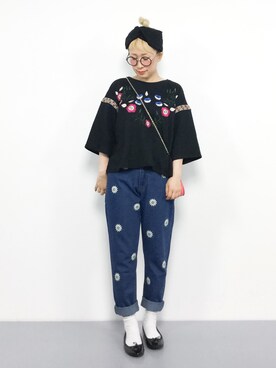 ひいこさん（レディース・154cm）の夏コーディネート