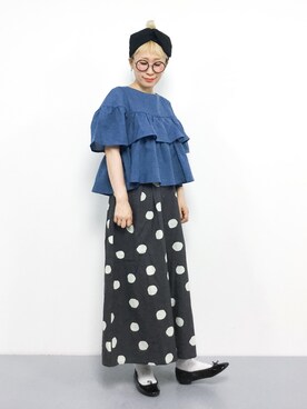 ひいこさん（レディース・154cm）の夏コーディネート