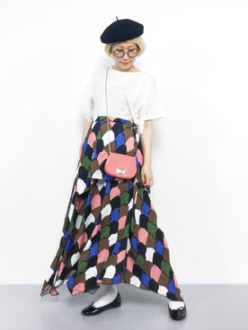 ひいこさん（レディース・154cm）の夏コーディネート