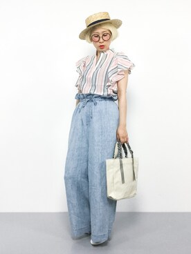 ひいこさん(レディース・154cm)の夏コーディネート