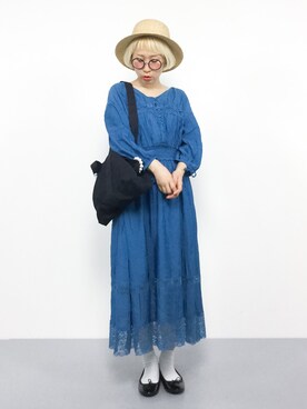 ひいこさん（レディース・154cm）の夏コーディネート