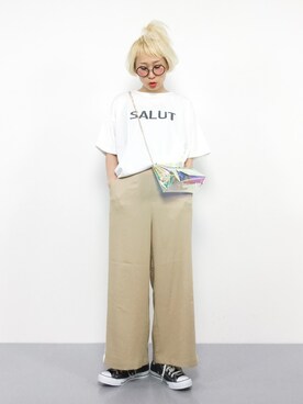 ひいこさん（レディース・154cm）の夏コーディネート