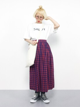 ひいこさん（レディース・154cm）の夏コーディネート