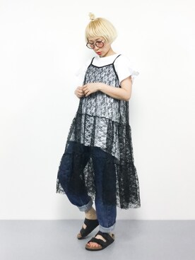 ひいこさん（レディース・154cm）の夏コーディネート