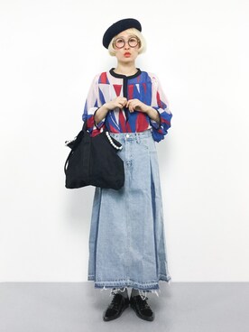 ひいこさん（レディース・154cm）の夏コーディネート