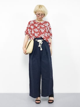 ひいこさん(レディース・154cm)の夏コーディネート