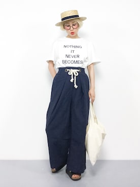 ひいこさん(レディース・154cm)の夏コーディネート