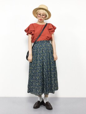 ひいこさん（レディース・154cm）の夏コーディネート