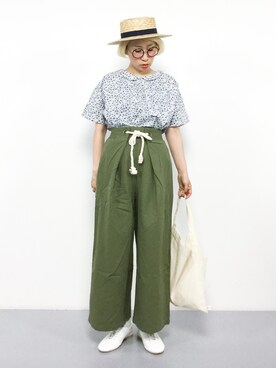 ひいこさん（レディース・154cm）の夏コーディネート