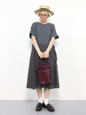 ひいこさん（レディース・154cm）の夏コーディネート
