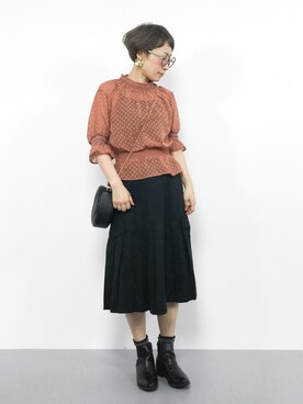 ひいこさん(レディース・154cm)の秋コーディネート