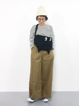 ひいこさん（レディース・154cm）の秋コーディネート