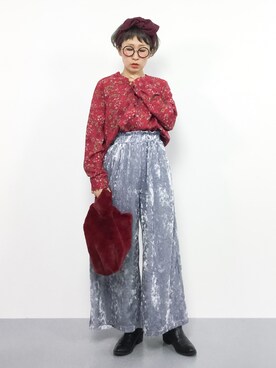 ひいこさん（レディース・154cm）の秋コーディネート