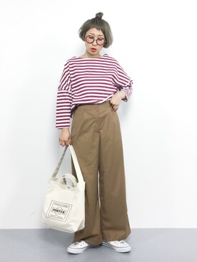 ひいこさん（レディース・154cm）の秋コーディネート