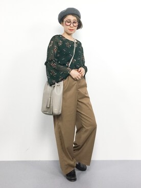 ひいこさん（レディース・154cm）の秋コーディネート