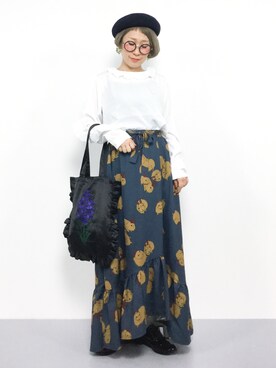 ひいこさん（レディース・154cm）の秋コーディネート