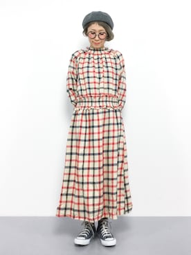 ひいこさん（レディース・154cm）の秋コーディネート