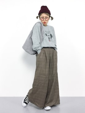 ひいこさん（レディース・154cm）の秋コーディネート