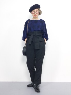 ひいこさん（レディース・154cm）の秋コーディネート