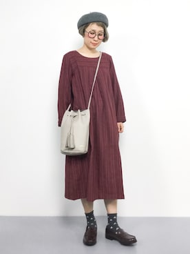 ひいこさん(レディース・154cm)の秋コーディネート