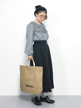 ひいこさん（レディース・154cm）の秋コーディネート