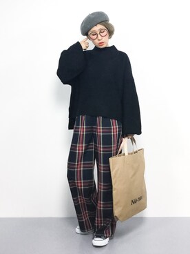 ひいこさん（レディース・154cm）の秋コーディネート