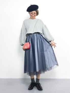 ひいこさん（レディース・154cm）の秋コーディネート