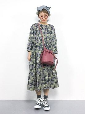 ひいこさん（レディース・154cm）の秋コーディネート