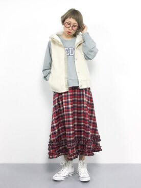 ひいこさん（レディース・154cm）の秋コーディネート