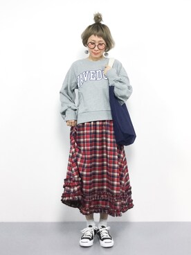 ひいこさん（レディース・154cm）の秋コーディネート