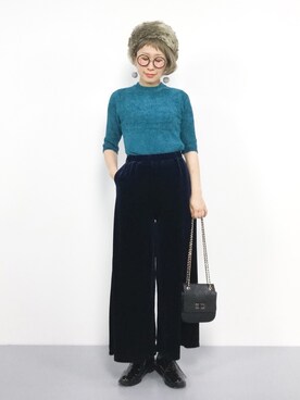 ひいこさん（レディース・154cm）の秋コーディネート