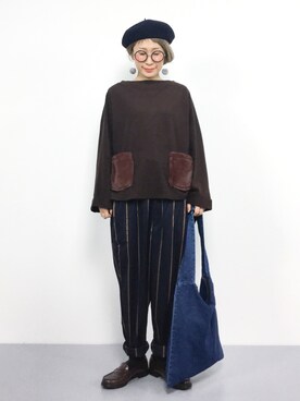 ひいこさん(レディース・154cm)の秋コーディネート