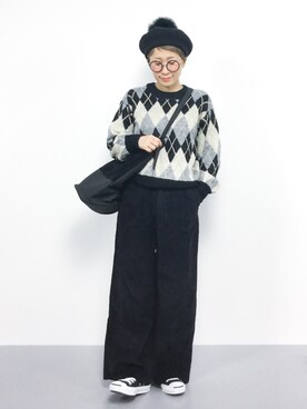 ひいこさん（レディース・154cm）の秋コーディネート