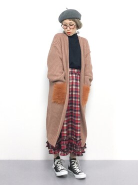 ひいこさん（レディース・154cm）の秋コーディネート