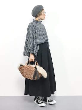 ひいこさん（レディース・154cm）の秋コーディネート