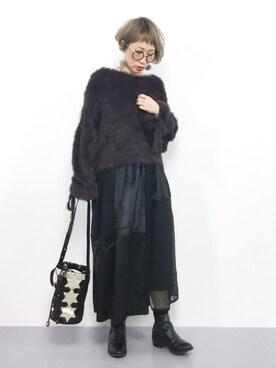 ひいこさん（レディース・154cm）の秋コーディネート