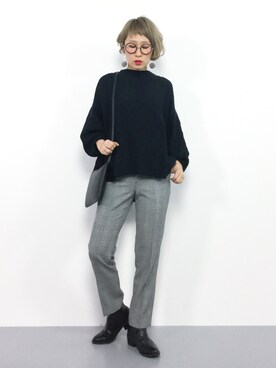 ひいこさん（レディース・154cm）の秋コーディネート