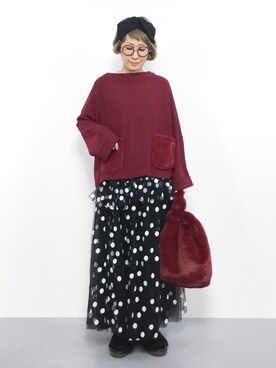 ひいこさん（レディース・154cm）の秋コーディネート