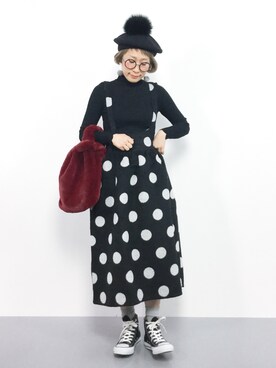 ひいこさん（レディース・154cm）の秋コーディネート