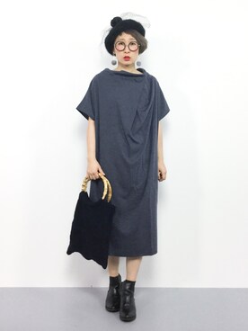 ひいこさん（レディース・154cm）の秋コーディネート