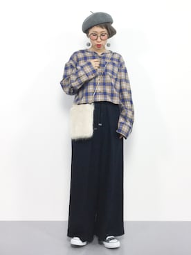 ひいこさん（レディース・154cm）の秋コーディネート