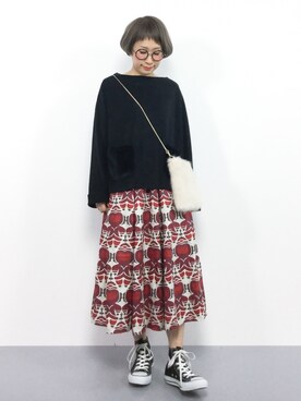 ひいこさん（レディース・154cm）の秋コーディネート
