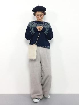 ひいこさん(レディース・154cm)の秋コーディネート