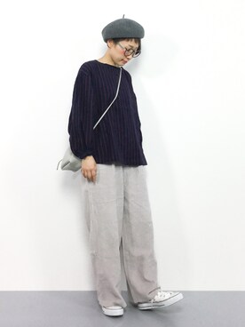 ひいこさん（レディース・154cm）の秋コーディネート