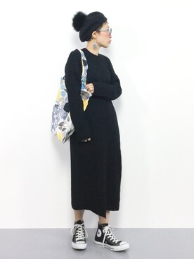 ひいこさん（レディース・154cm）の秋コーディネート