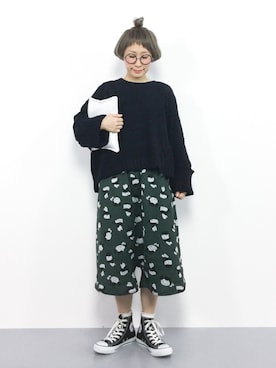 ひいこさん（レディース・154cm）の秋コーディネート