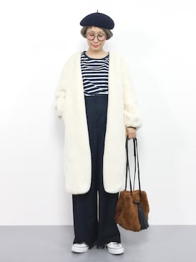 ひいこさん（レディース・154cm）の秋コーディネート