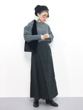 ひいこさん（レディース・154cm）の秋コーディネート